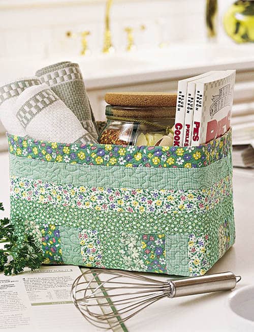 20 + Free Fabric Basket Tutorials • Freemotion by the River